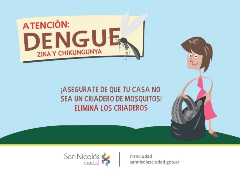 Las recomendaciones de la muni para evitar la propagación del mosquito.