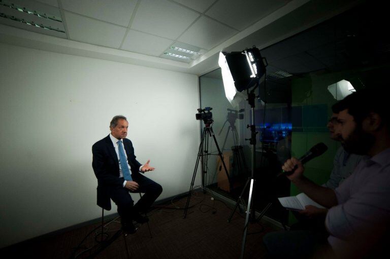 Entrevista a Daniel Scioli (Foto: Federico Lopez Claro)