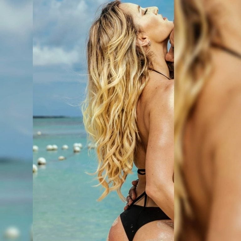 Mica Viciconte borró a Fabián Cubero de una foto (Instagram/ micaviciconte)