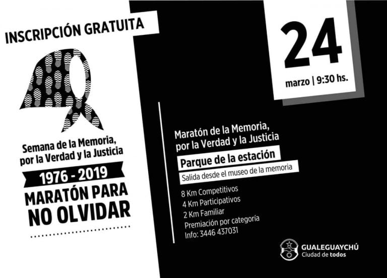 Flyer Maratón
Crédito: Municipalidad Gchú