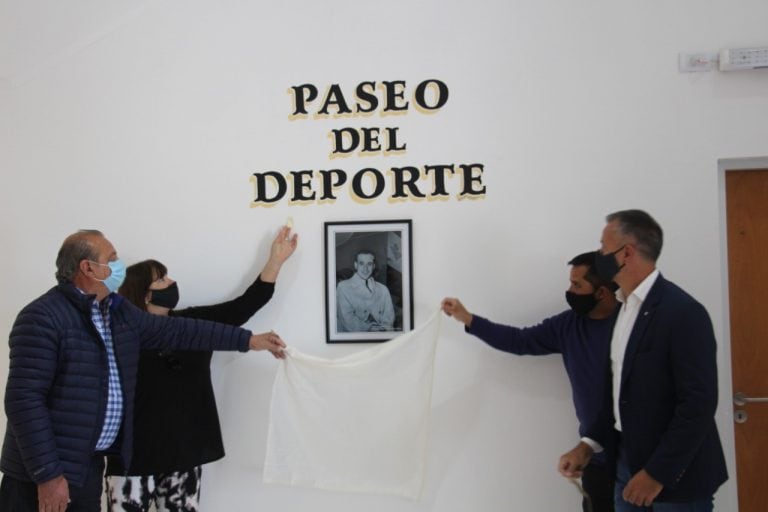 Inauguración Paseo del Deporte en el Polideportivo de Tres Arroyos