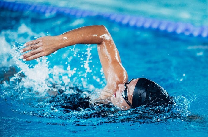 Natación en la Patagonia