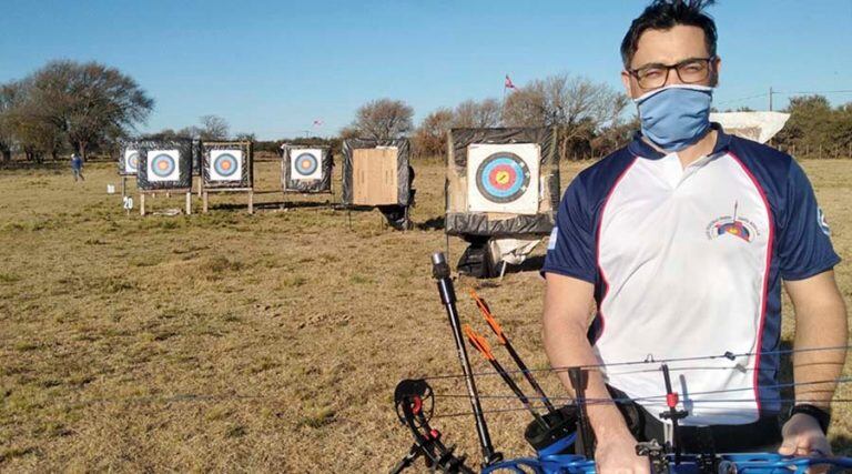 Gerardo Lovera retomó sus entrenamientos (Vía Santa Rosa)