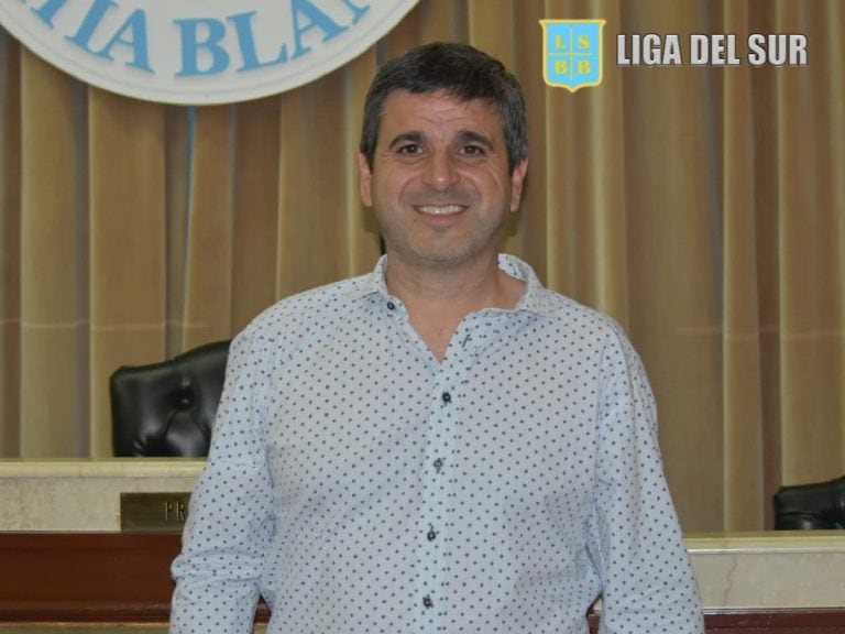 Gustavo Lari, presidente Liga del Sur