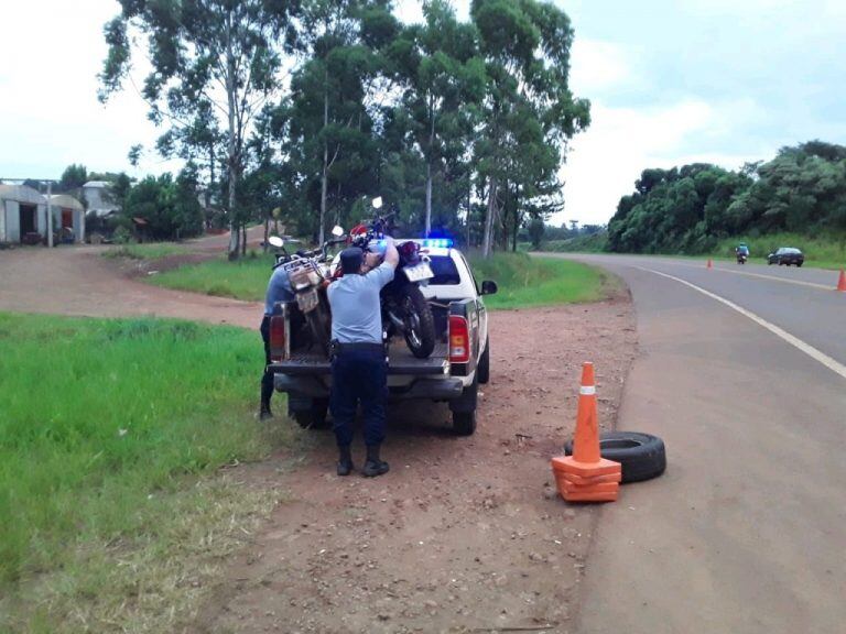 Operativo policial en San Pedro.