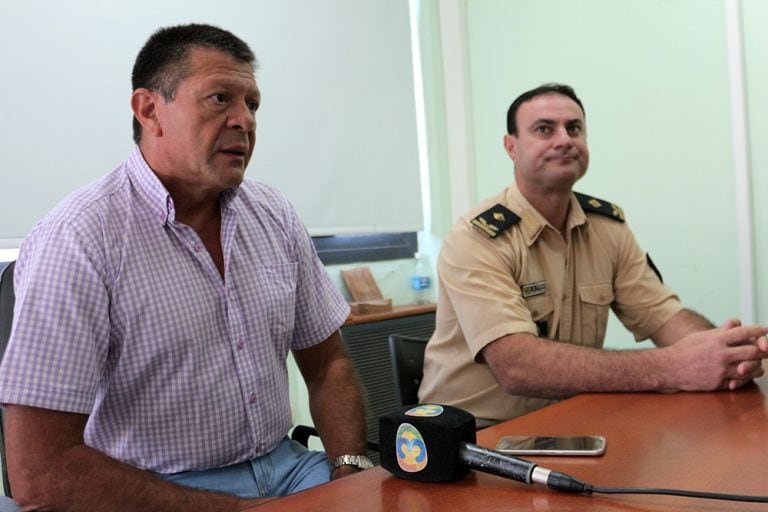 Ayala y Torres en el Cecom (Policía de La Pampa)