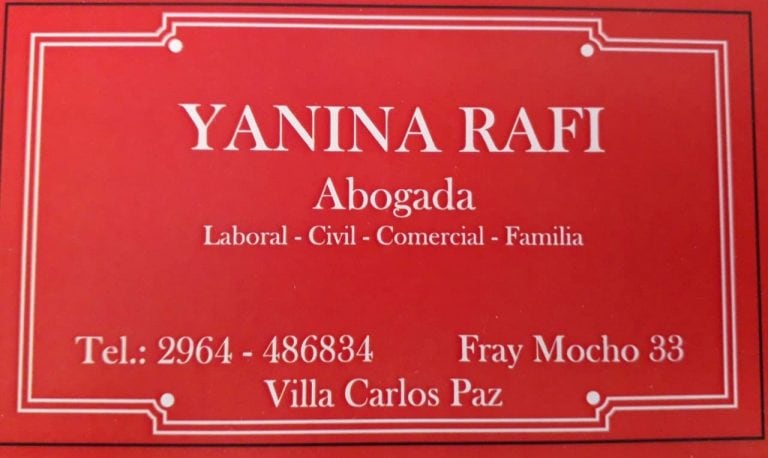 Yanina Rafi Abogada