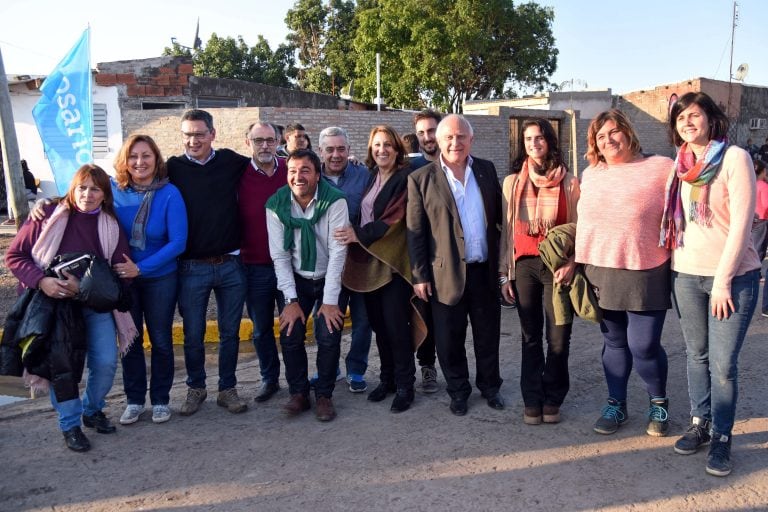 Inauguración de la remodelación del Cordón Ayacucho