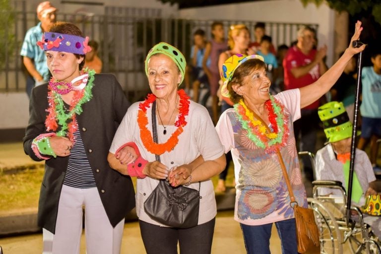 Carnaval en el Hogar de Ancianos Juan XXIII Arroyito