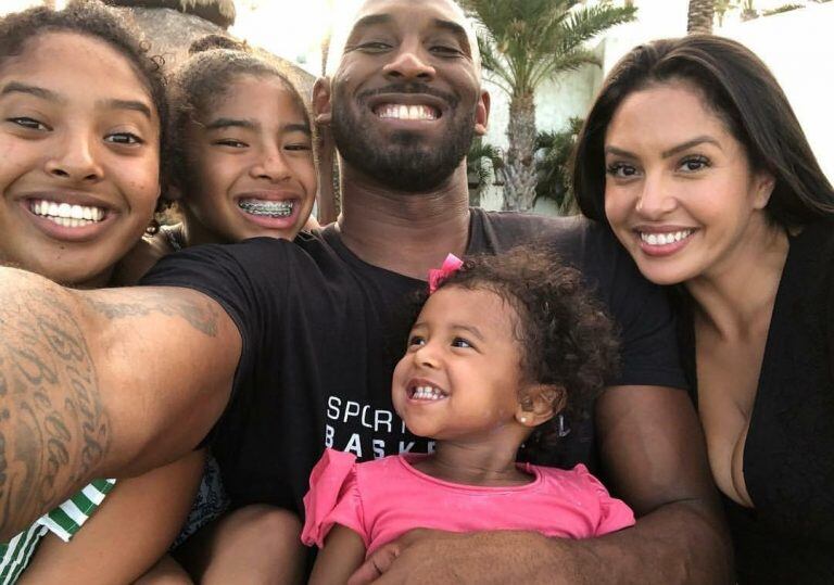 Kobe Bryant y su familia (Foto: Instagram)