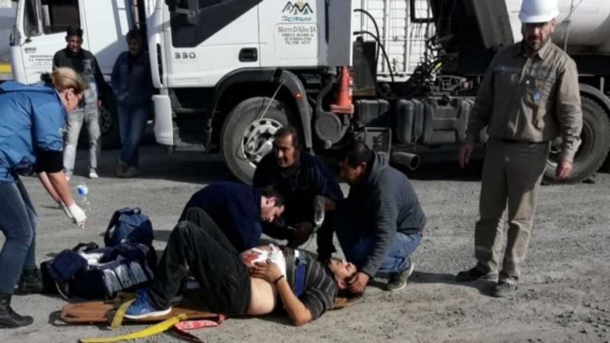 El camionero acuchillado en T6 se encuentra estable y el agresor será imputado