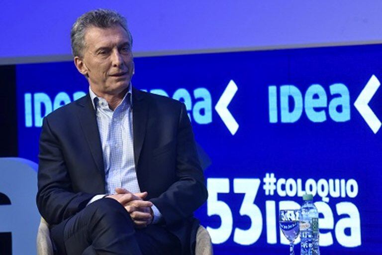 Mauricio Macri en IDEA 2017. (DYN)