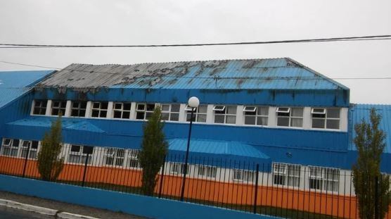 Incendio de escuela