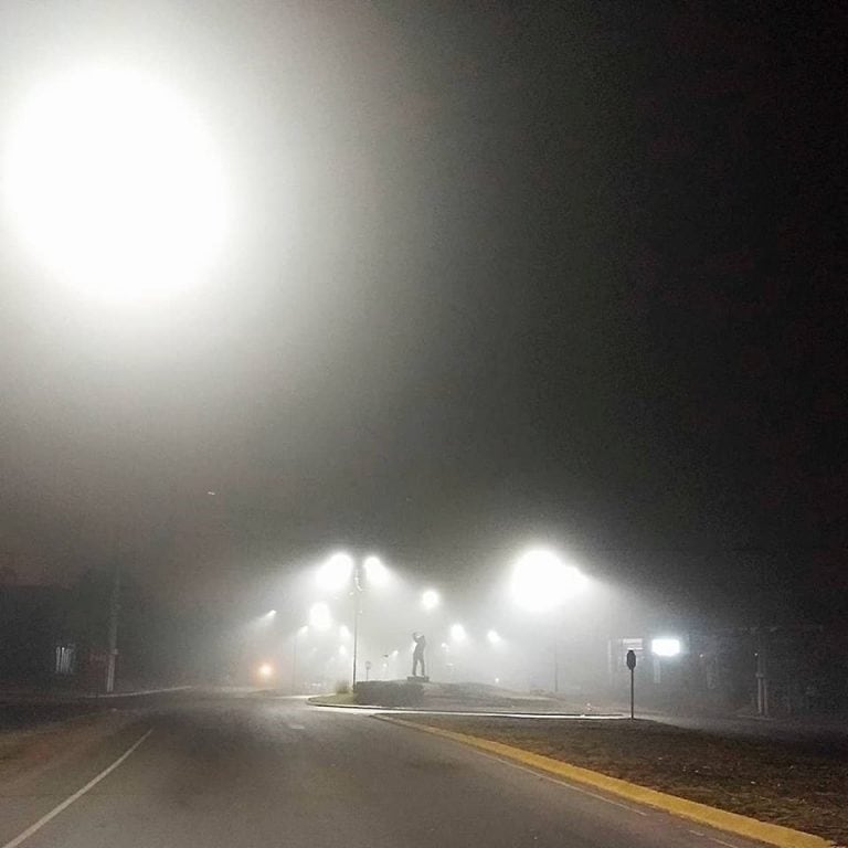 Niebla en la zona cercana al Aeropuerto.