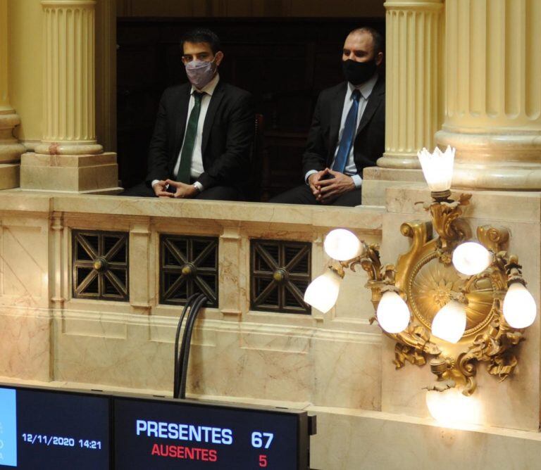 En el Senado de la Nación se debate el Presupuesto 2021. (Federico López Claro)