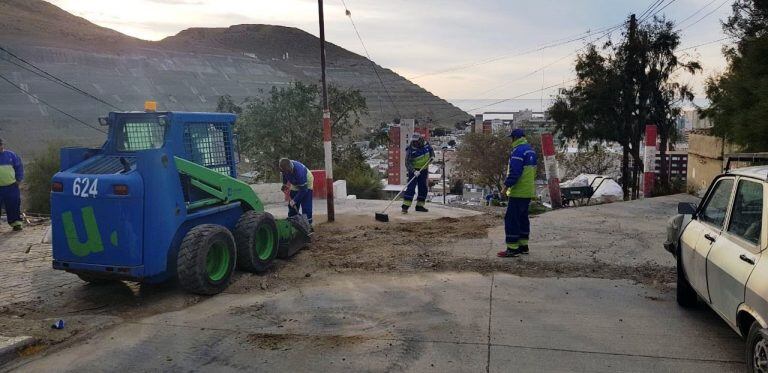 Limpiando Comodoro