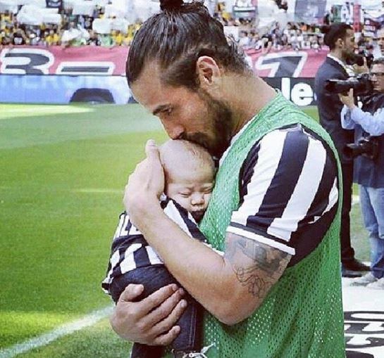 Daniel Osvaldo junto a Morrison. (IG: daniosvaldobv