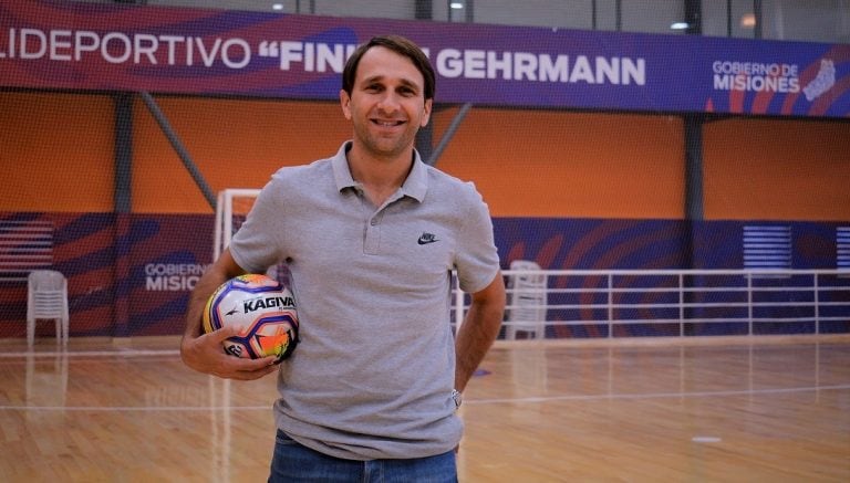 Rafa Morgenstern, ministro de Deportes de Misiones.