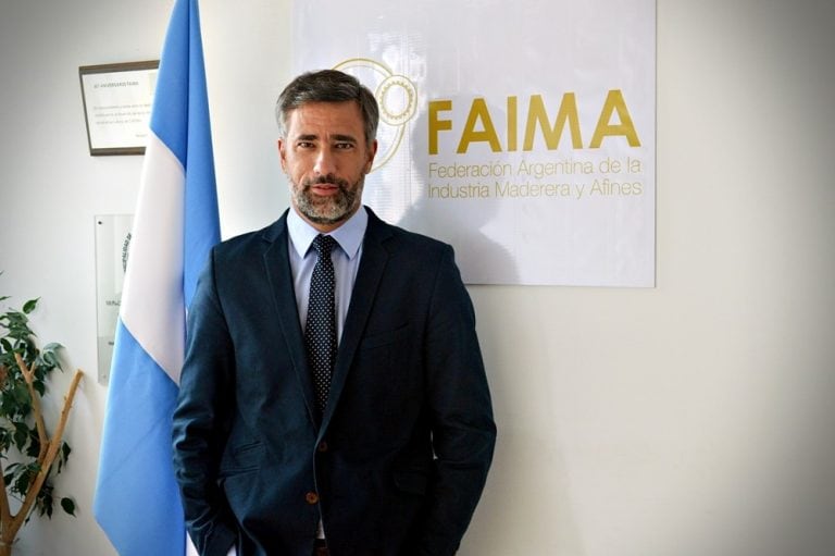 Román Queiroz, presidene de Amayadap. (MisionesOnline)