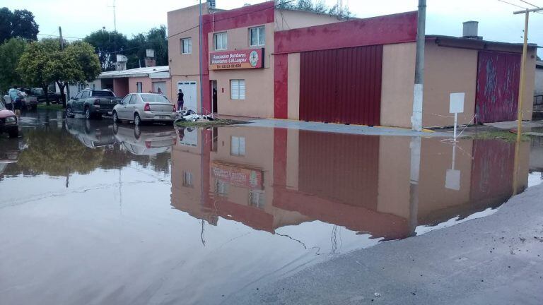 Saturnino María Laspiur, otro de los pueblos complicados por las lluvias en Córdoba.