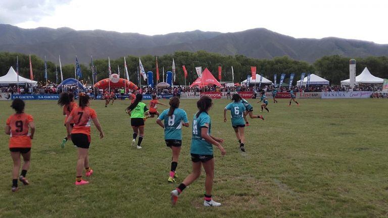 Final de rugby femenino. (Romina Aguirre)