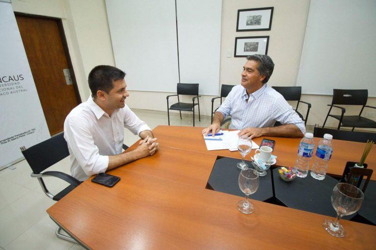 Capitanich ya tuvo reuniones personales con los radicales Bruno Cipolini (Saenz Peña) y Judith Gómez (Los Frentones)