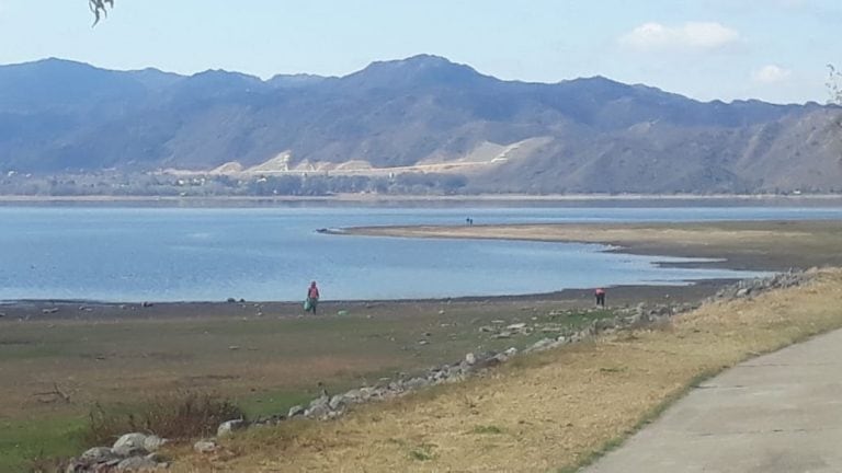 Costas del Lago San Roque de Carlos Paz.