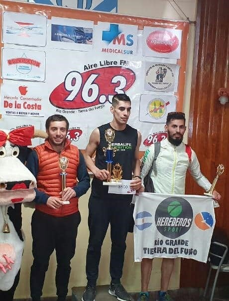 Podios prueba Altética Aile Libre FM