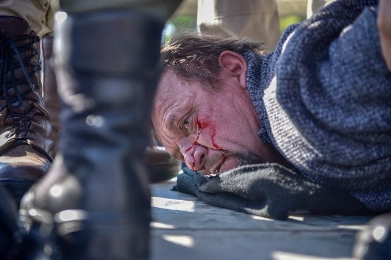 Detuvieron a un hombre armado con un cuchillo en el palco de los locutores del acto por el Día de la Bandera. (La Capital)