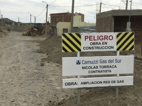 Se anunciaron obras para ampliar la red de gas natural