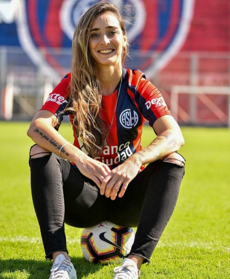 Macarena Sánchez (Foto: San Lorenzo)