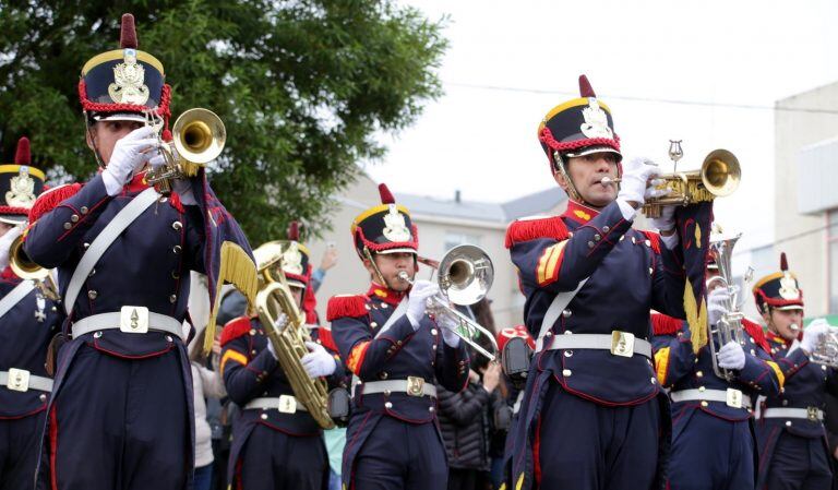 Presentación de la Fanfarria Militar del Alto Perú en Rio Grande