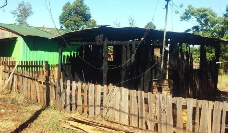 Discutieron por el River-Boca y le prendió fuego la casa. (Foto: El Territorio)