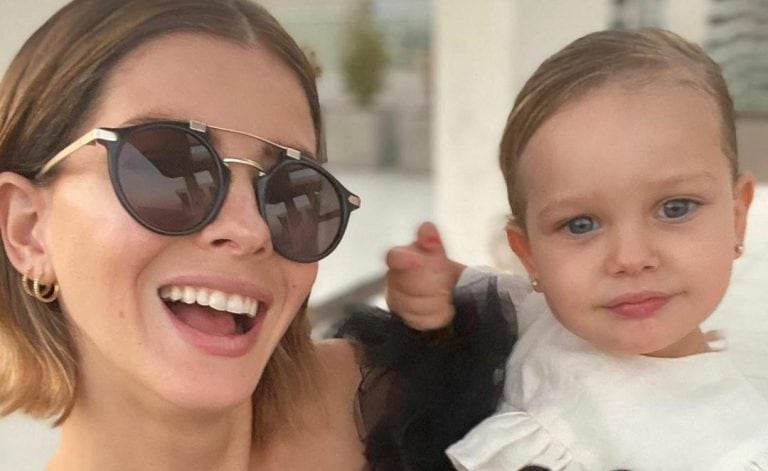 La China Suárez y su hija Magnolia (Foto: Instagram)