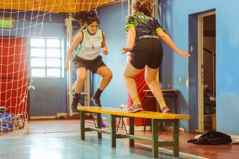 Entrenamientos de basquet