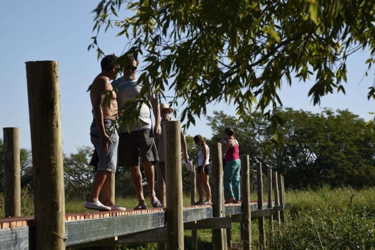 La reserva Los Tres Cerros, administrada por la Municipalidad de Rosario, comienza a recibir contingentes de visitantes. (Prensa Municipio)