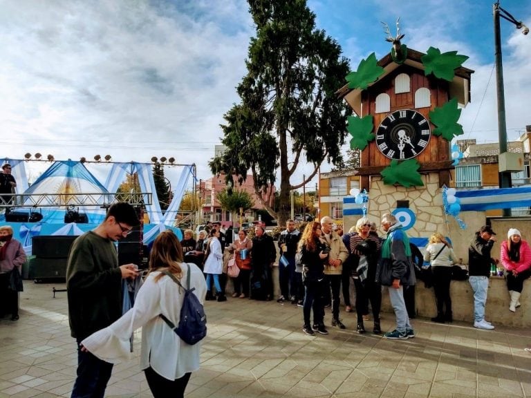 Festejos del 25 de Mayo en Carlos Paz