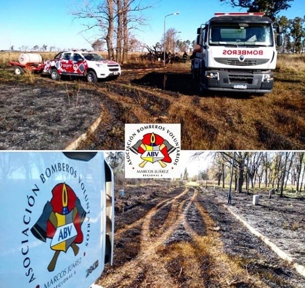 Incendio en el Solar de Club San Martín