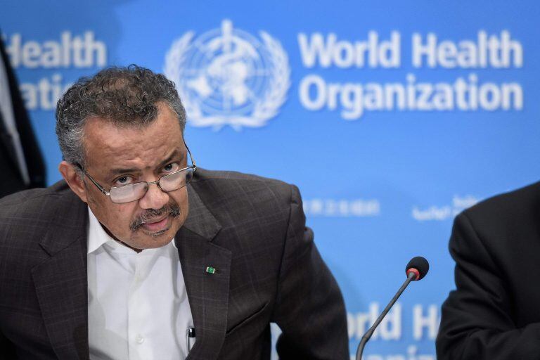 Tedros Adhanom Ghebreyesus. (AFP)