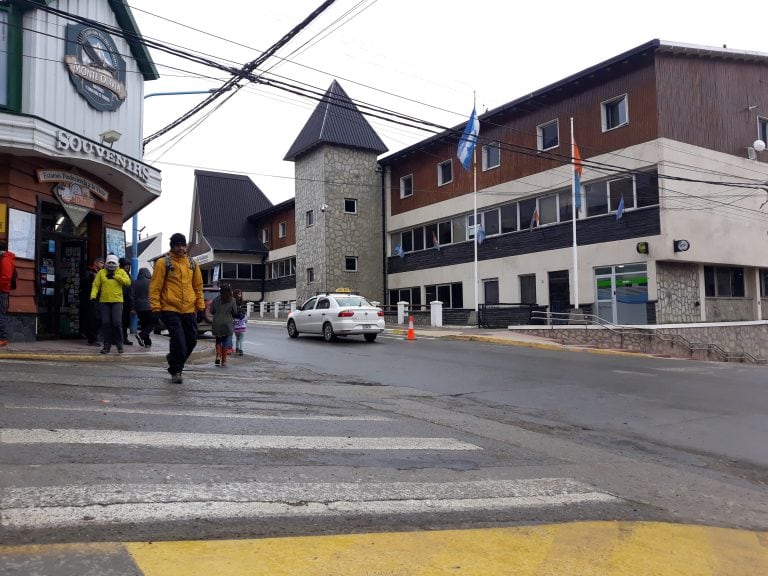 Palacio de Gobierno, sendas peatonales desgastadas calles en mal estado