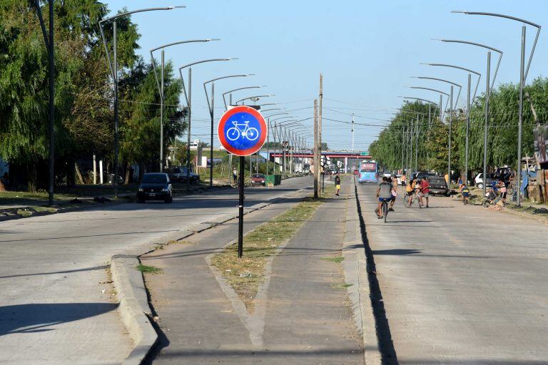 Habilitaron un tramo repavimentado de 27 de Febrero