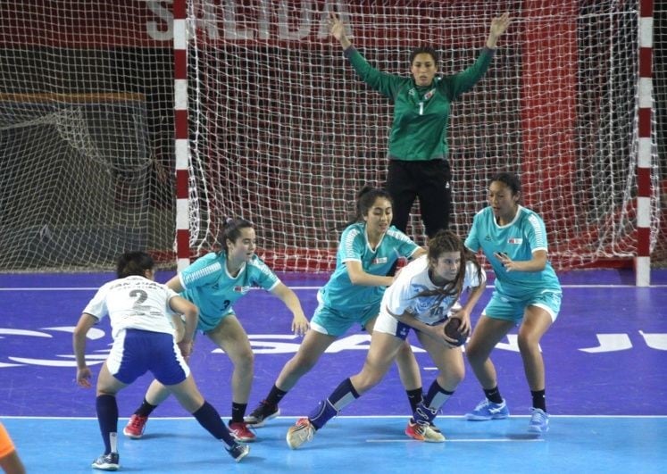 En balonmano femenino, San Juan hizo un partidazo y superó a Maule por 32 a 19.