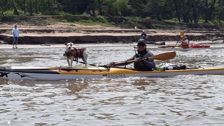 Un fiel compñaero en toda la travesía de "Tres rios para una aventura",