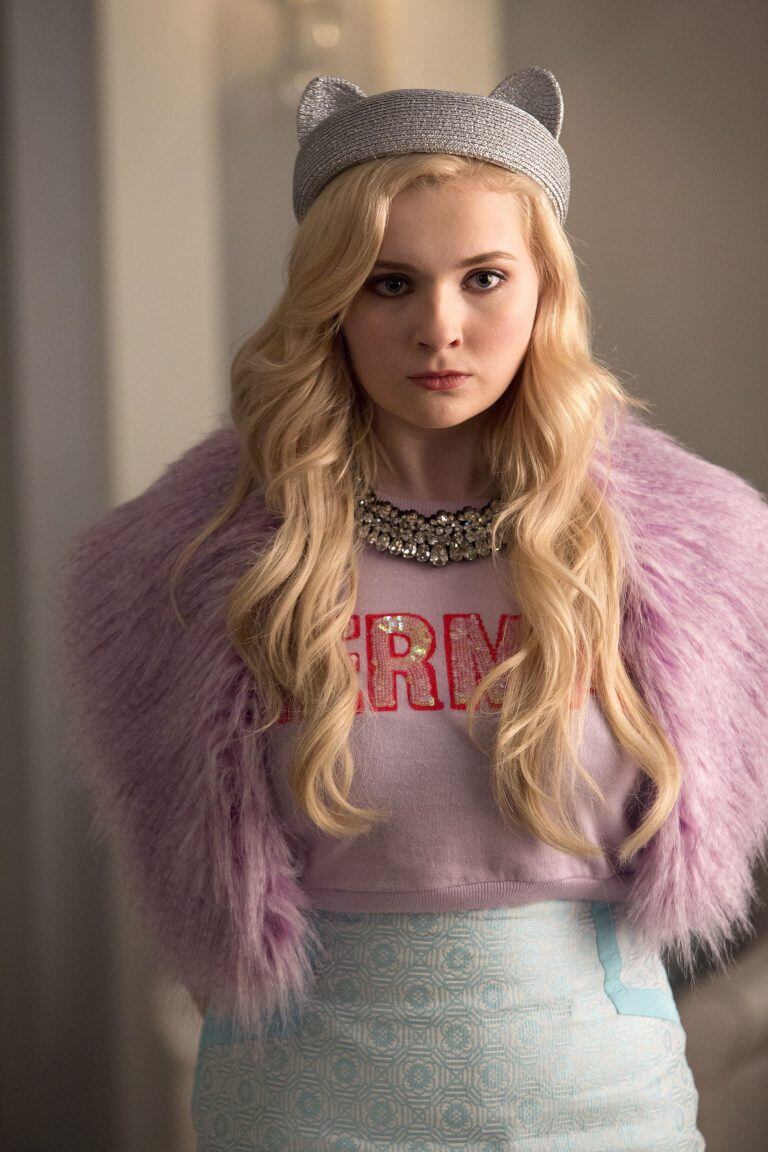 Abigail Breslin en su actuación en la serie de comedia "Scream Queens" (Instagram/@abbienormal9)