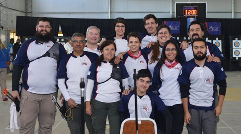 El equipo de Flechas Pampa, de Santa Rosa (Gudat)