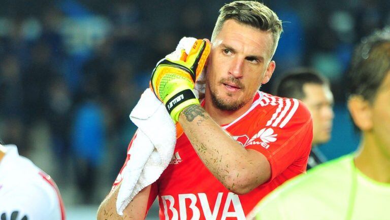 Franco Armani. (Foto: Clarín/Marcelo Carroll)