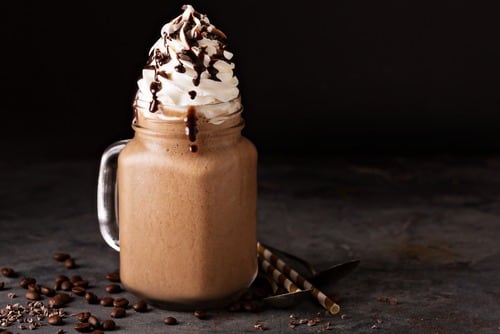 Receta para recrear el Frappuccino de Starbucks en casa.