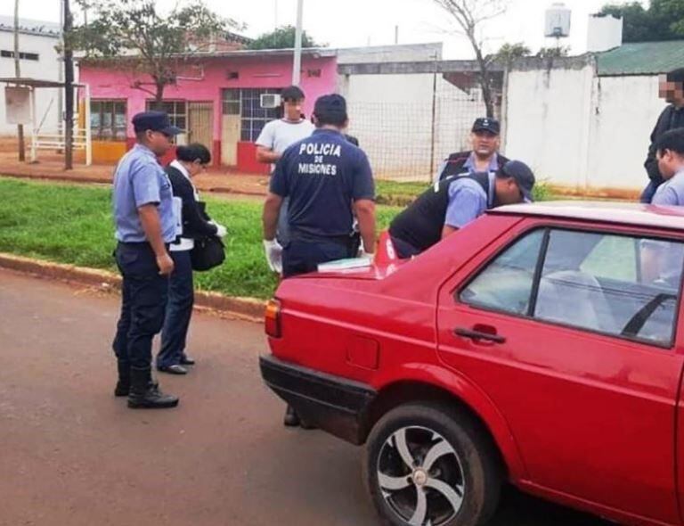 Encontraron un hombre muerto de un disparo en la cabeza dentro de un auto. (Foto: El Territorio)