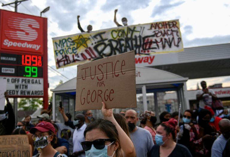 Protestas en Minneapolis (Foto: EFE/EPA)