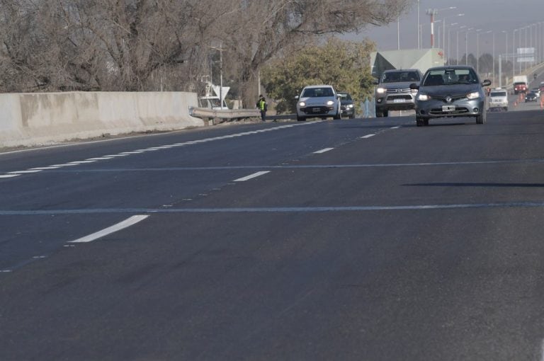 Nuevos tramos de la avenida Circunvalación de tres manos se habilitaron este viernes.